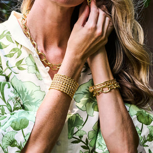 Bangkok Bamboo Link Bracelet