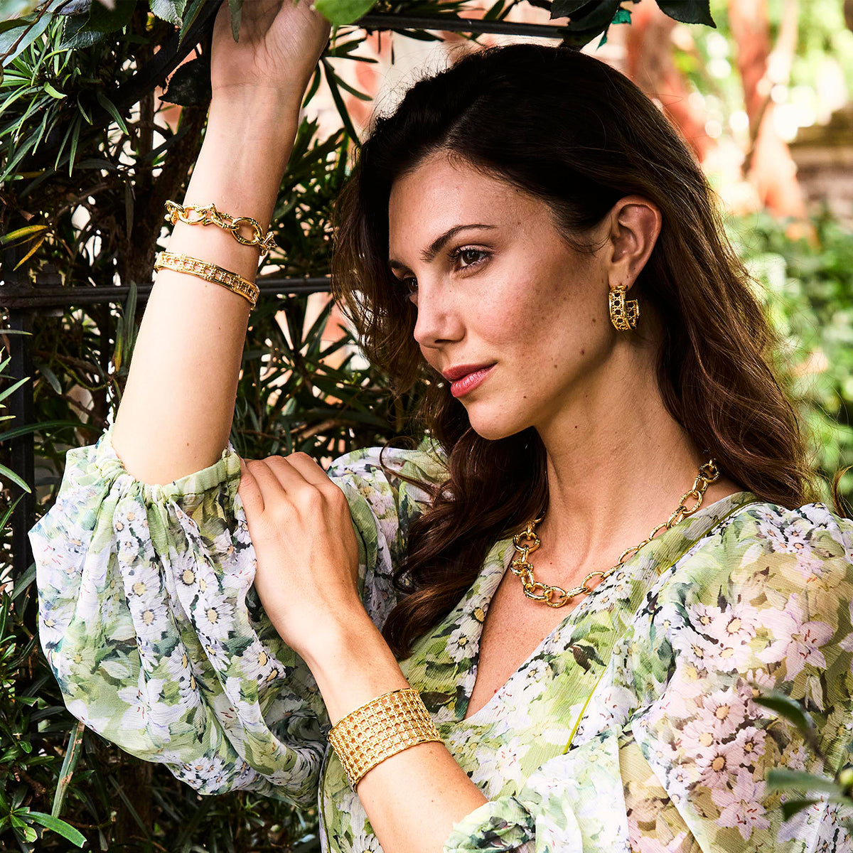 Bangkok Bamboo Link Bracelet