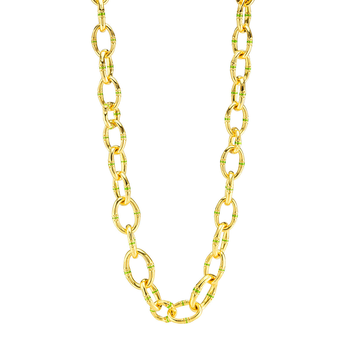 Bangkok Bamboo Link Necklace