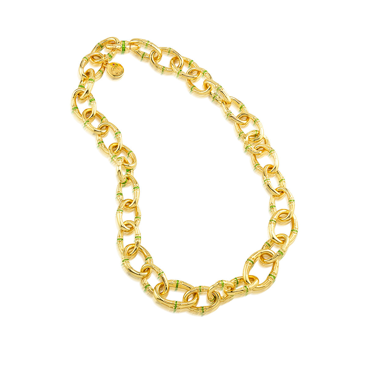 Bangkok Bamboo Link Necklace
