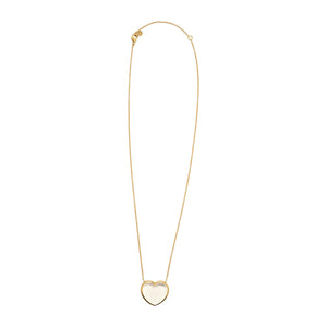 Love Necklace in Clear Quartz