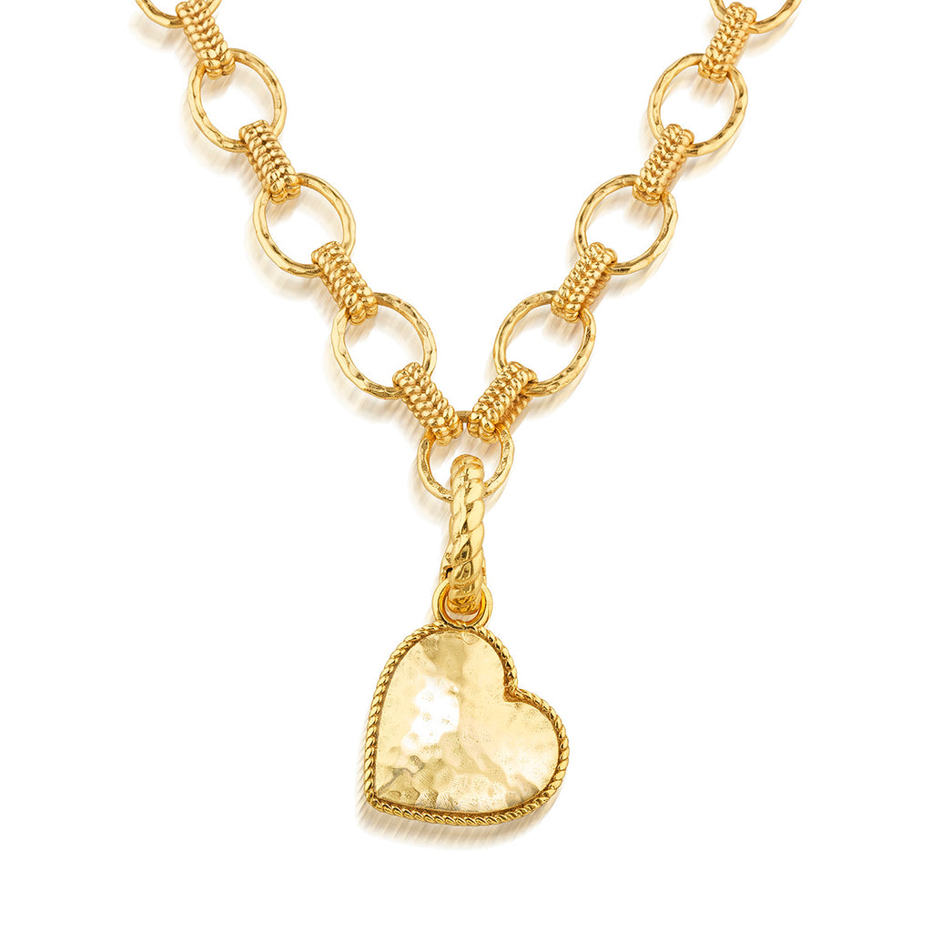 Love Medium Pendant in Gold