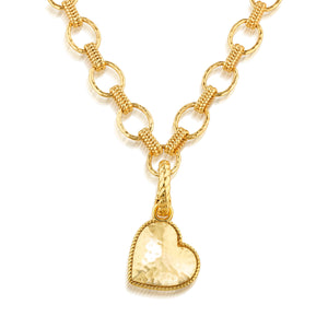 Love Medium Pendant in Gold