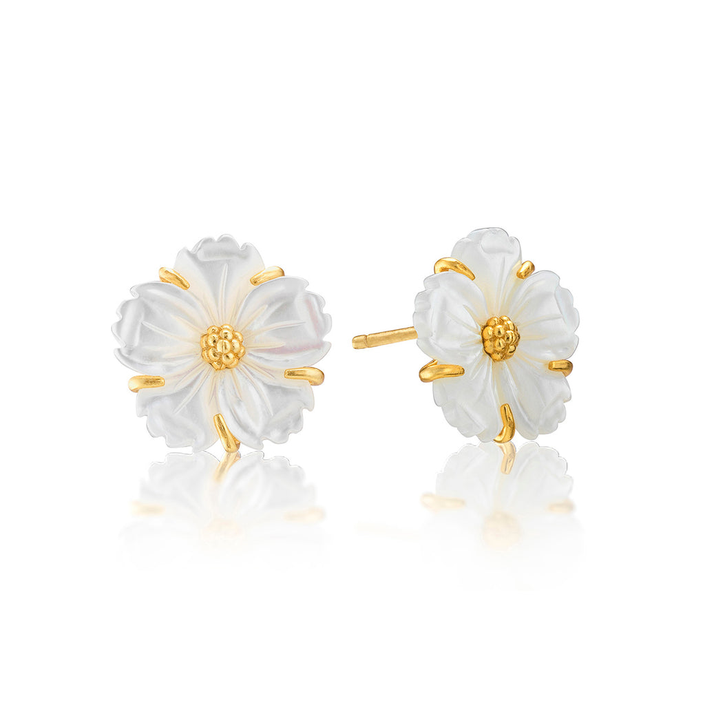 Mermaid Garden Petite Stud Earrings