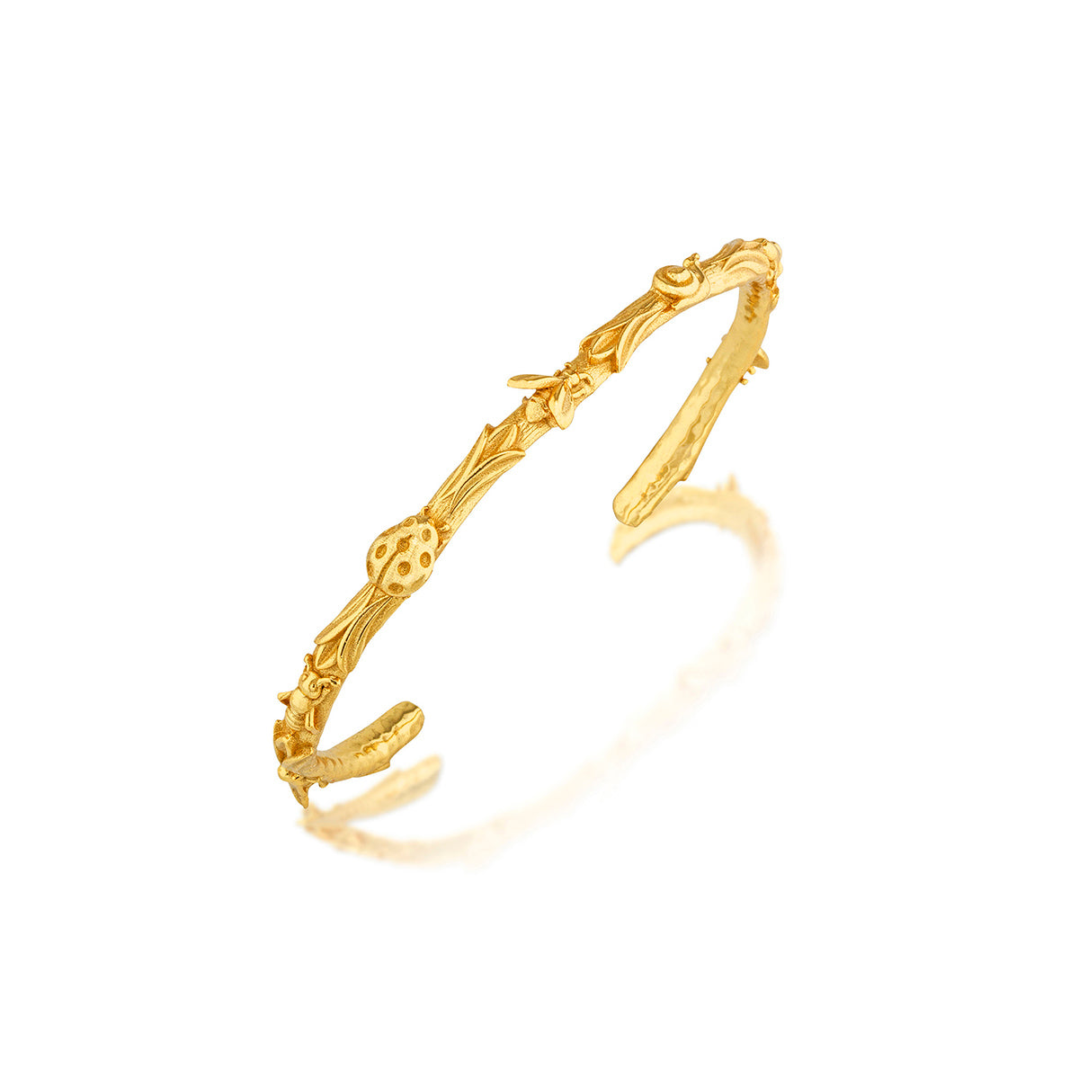 Meadow Companions Petite Cuff in Gold