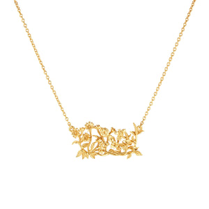 Meadow Cluster Necklace in Gold