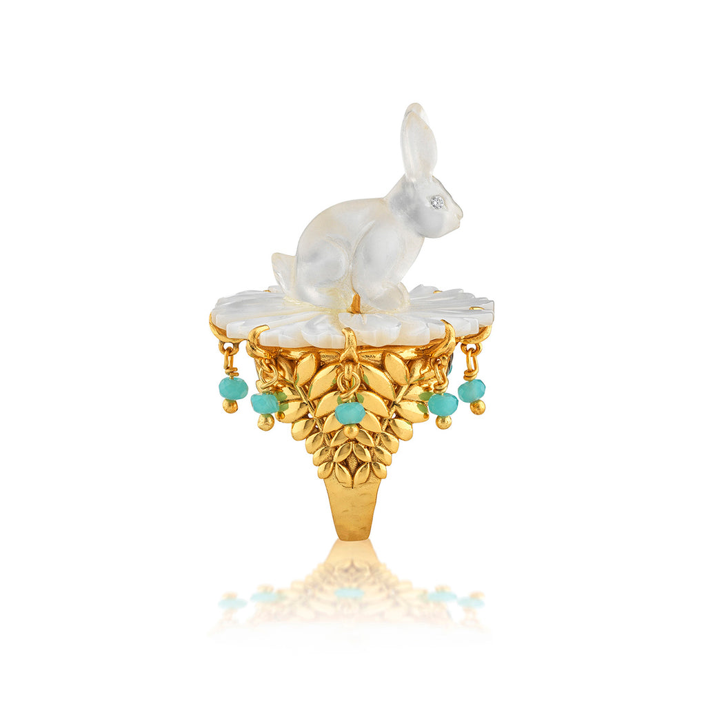 Villandry Bunny Ring in Multi