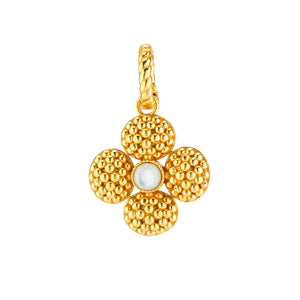 Berry Clover Double Sided Pendant