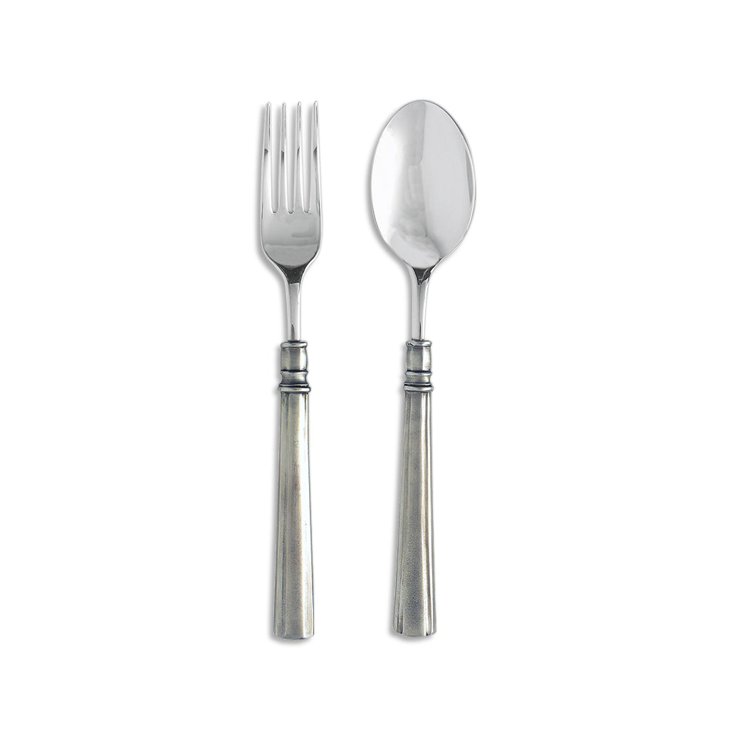 Lucia Serving Fork & Spoon Set