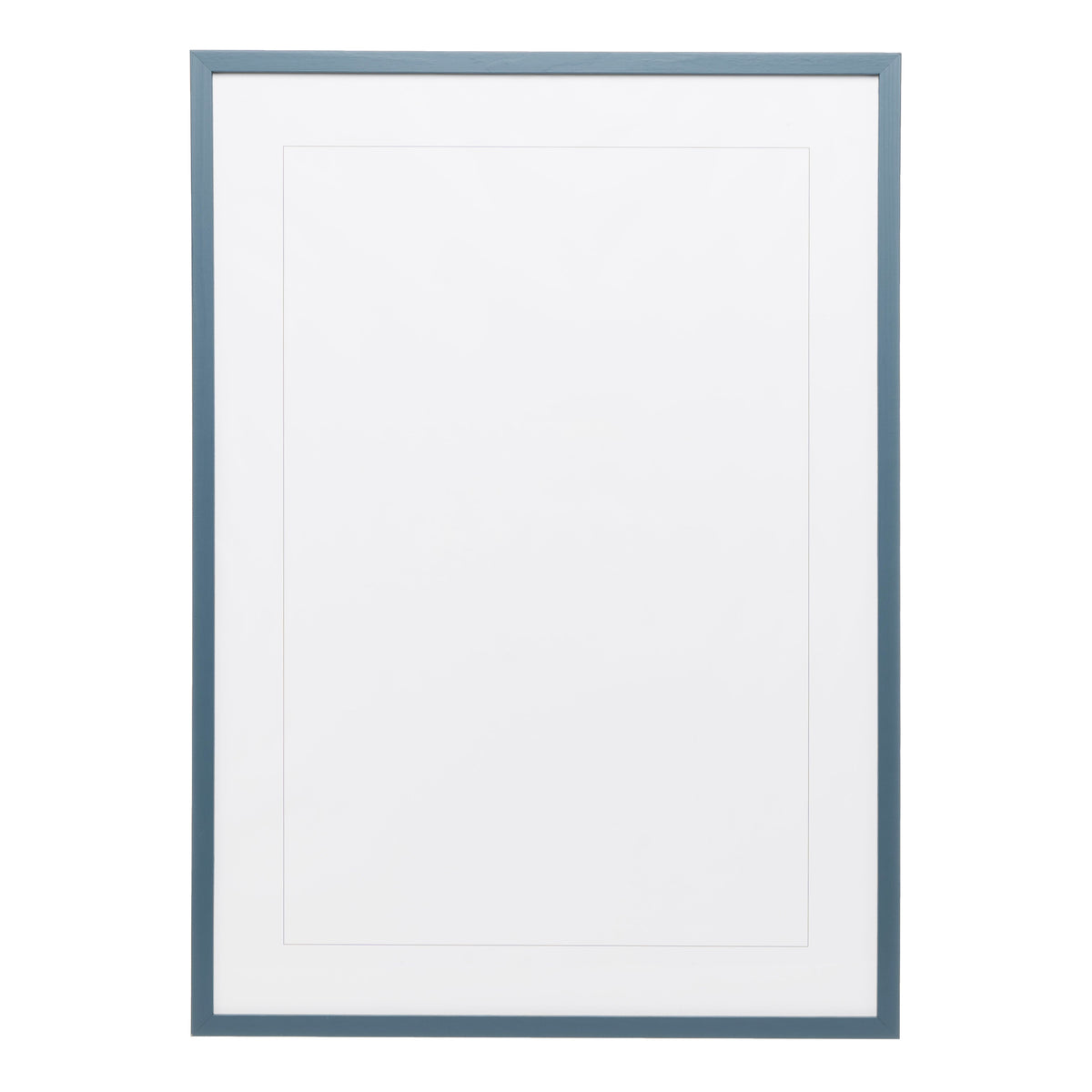 Petrol Blue Wood Picture Frame A2