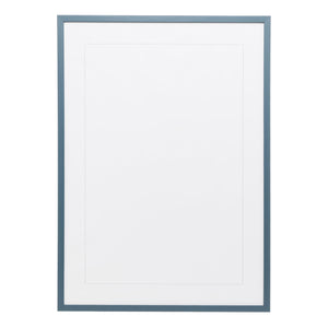 Petrol Blue Wood Picture Frame A2