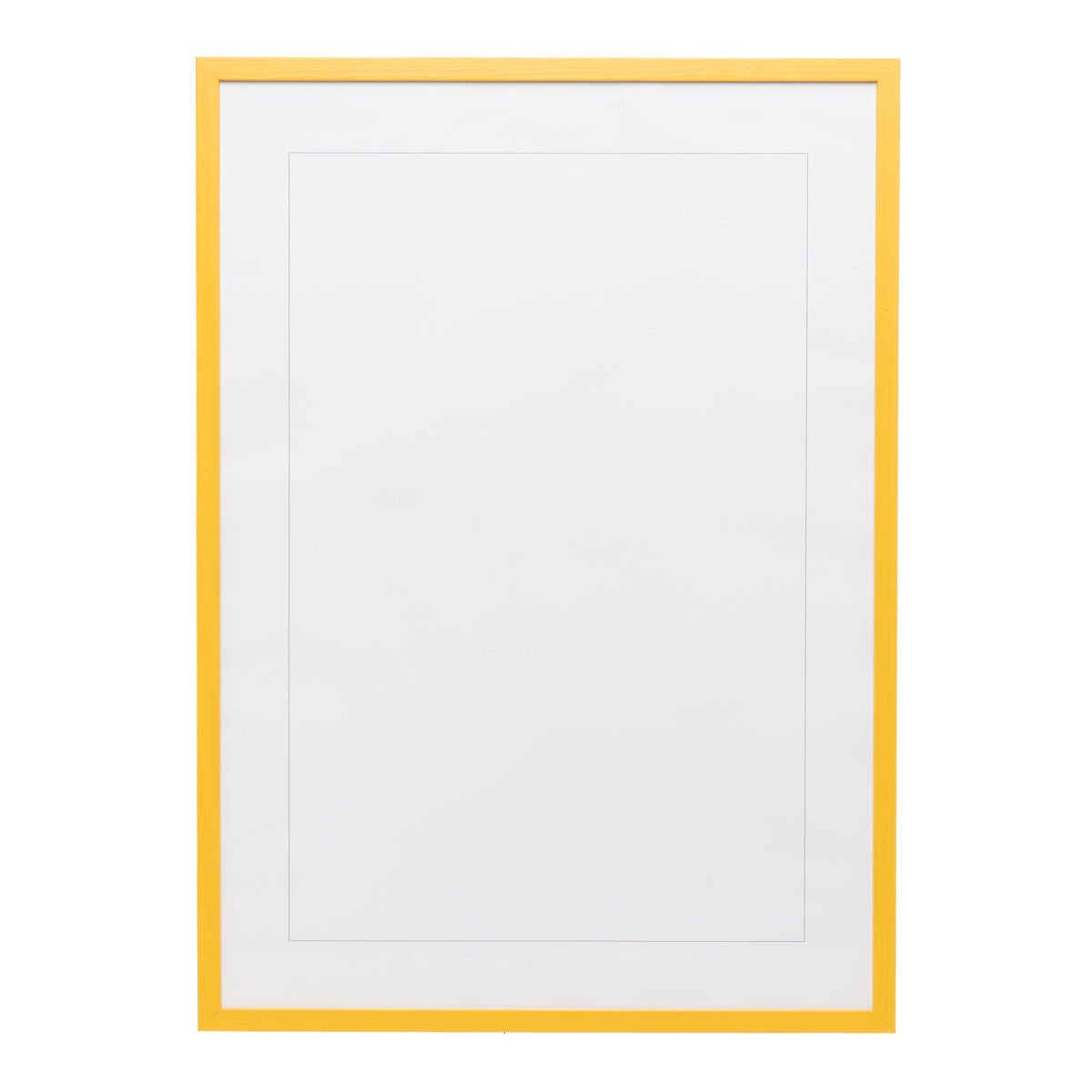 Naples Yellow Wood Picture Frame A2