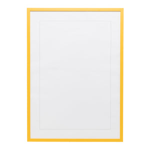 Naples Yellow Wood Picture Frame A2