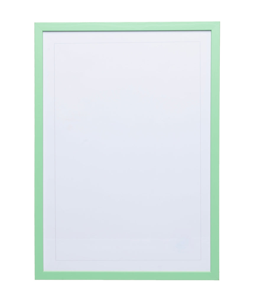 Arsenic Green Wood Picture Frame