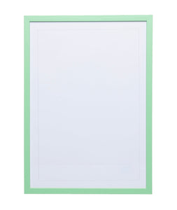 Arsenic Green Wood Picture Frame