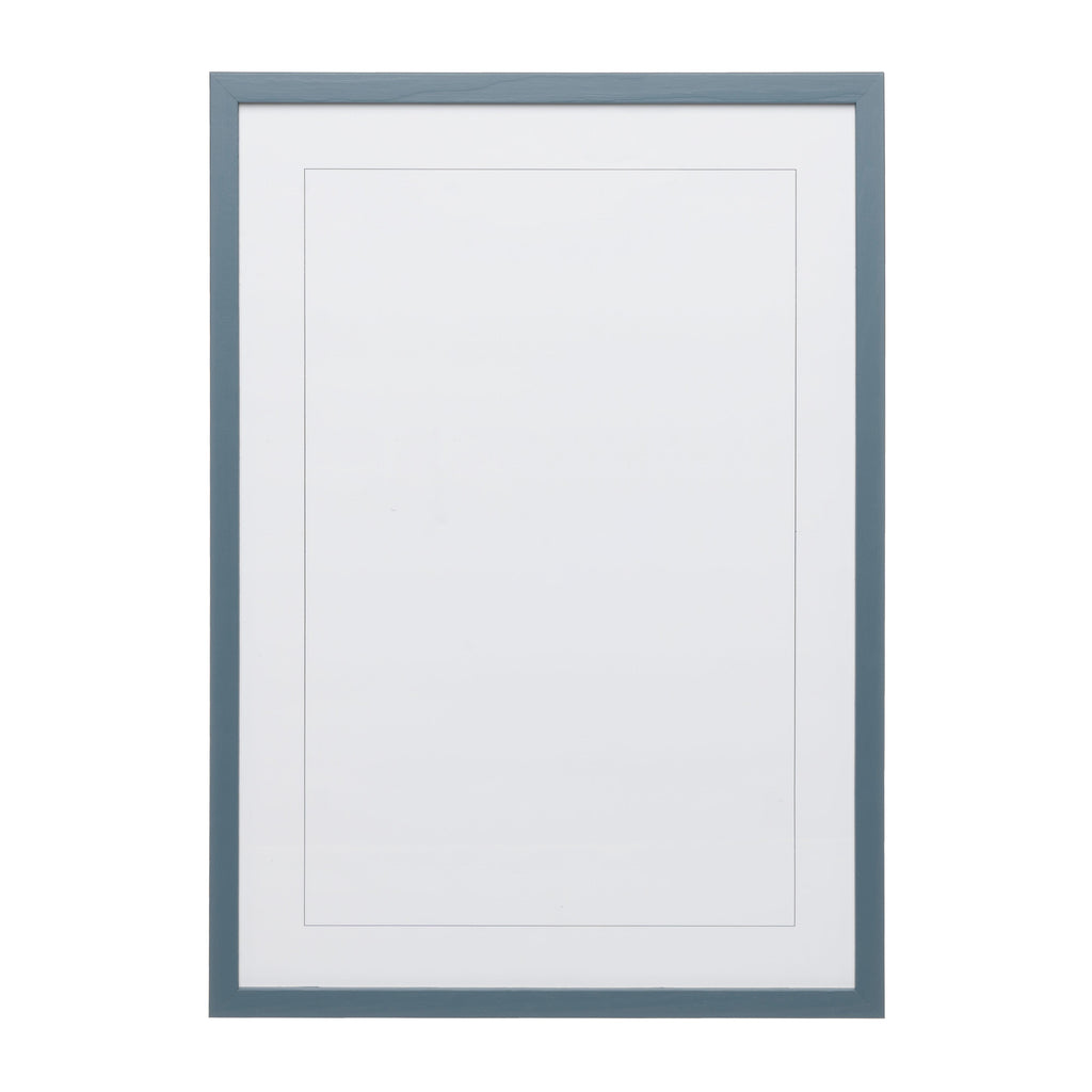 Petrol Blue Wood Picture Frame