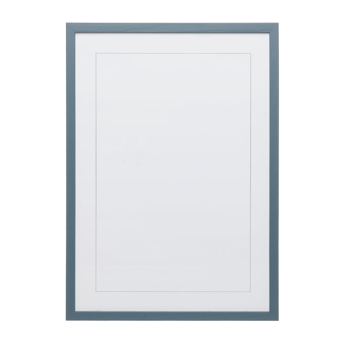 Petrol Blue Wood Picture Frame