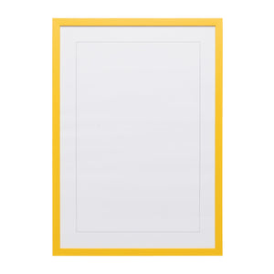 Naples Yellow Wood Picture Frame A3
