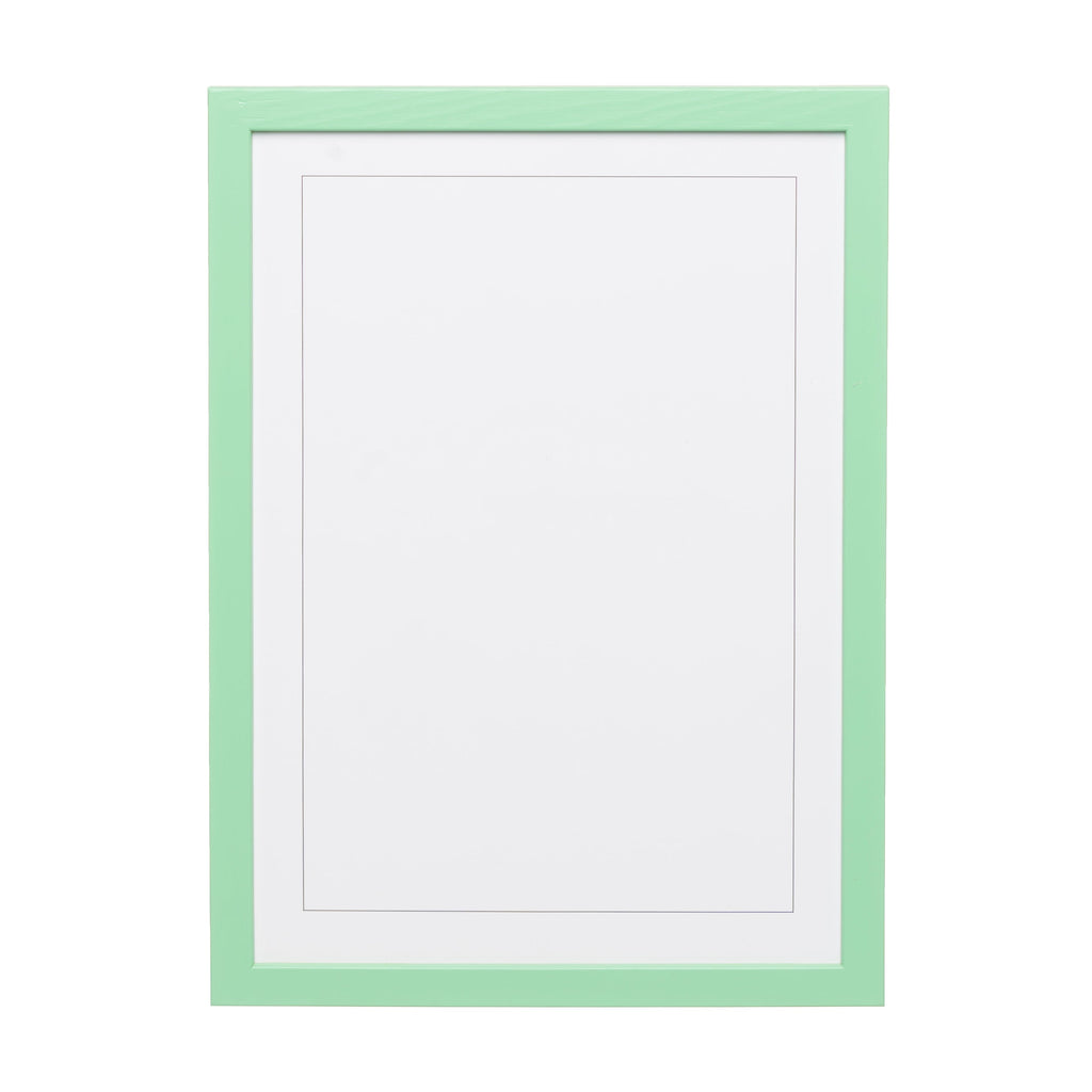 Arsenic Green Wood Picture Frame