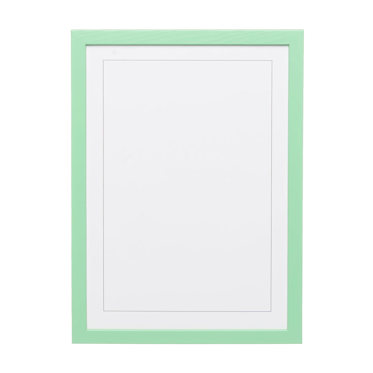 Arsenic Green Wood Picture Frame