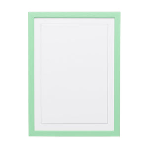 Arsenic Green Wood Picture Frame