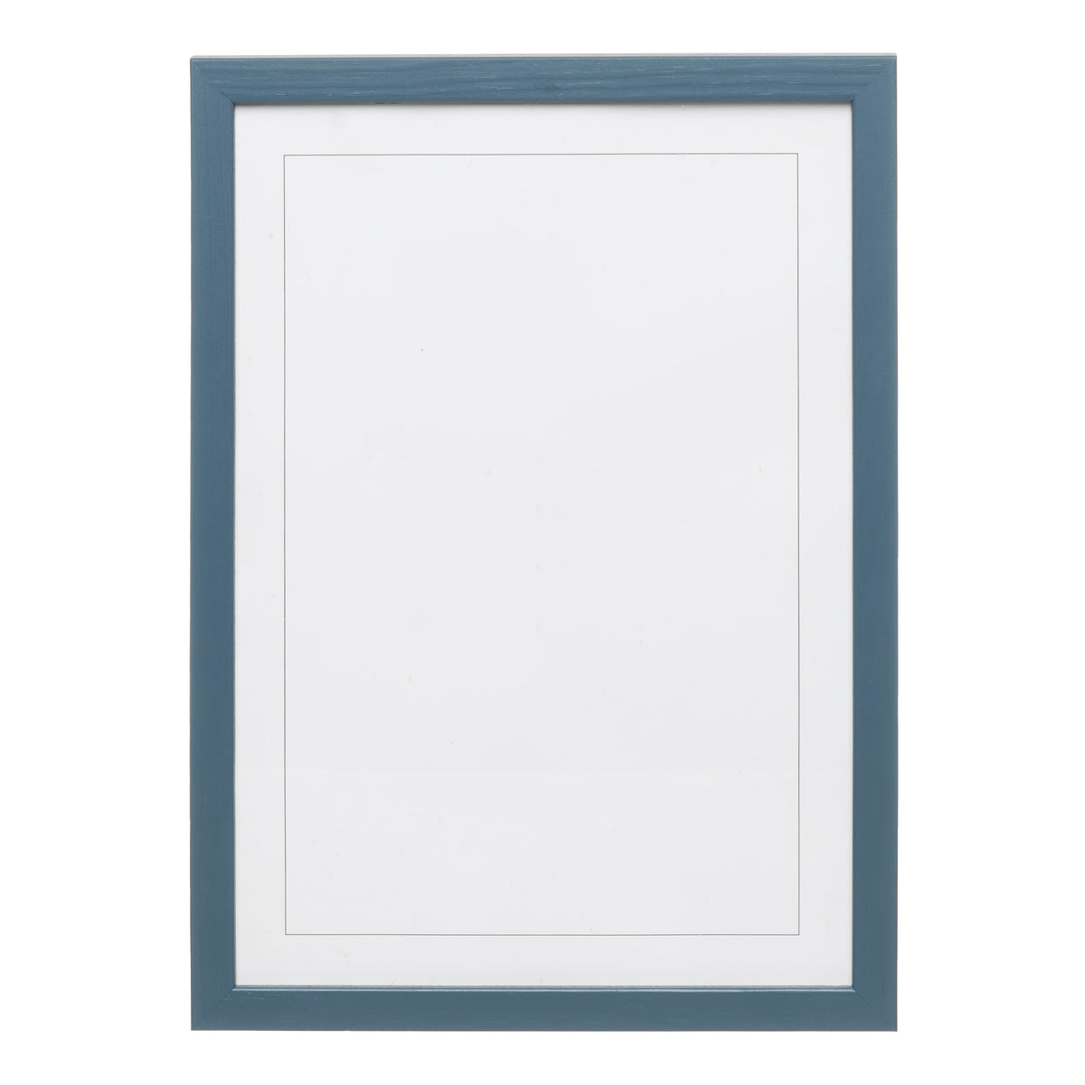 Petrol Blue Wood Picture Frame