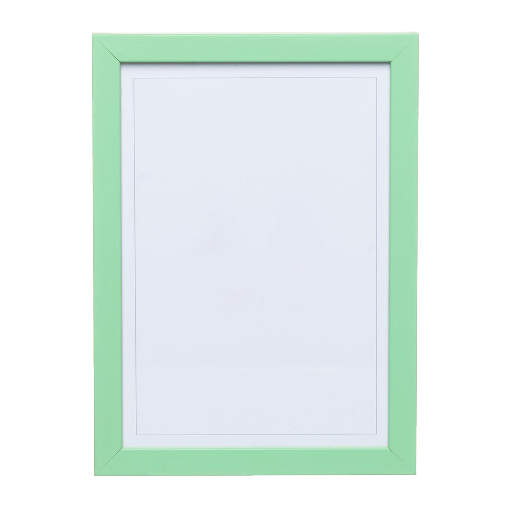 Arsenic Green Wood Picture Frame