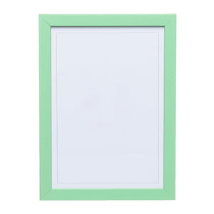 Arsenic Green Wood Picture Frame