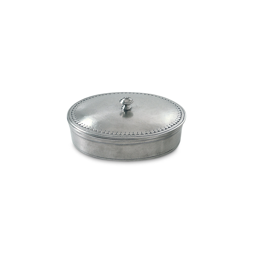 Oval Lidded Box, Large