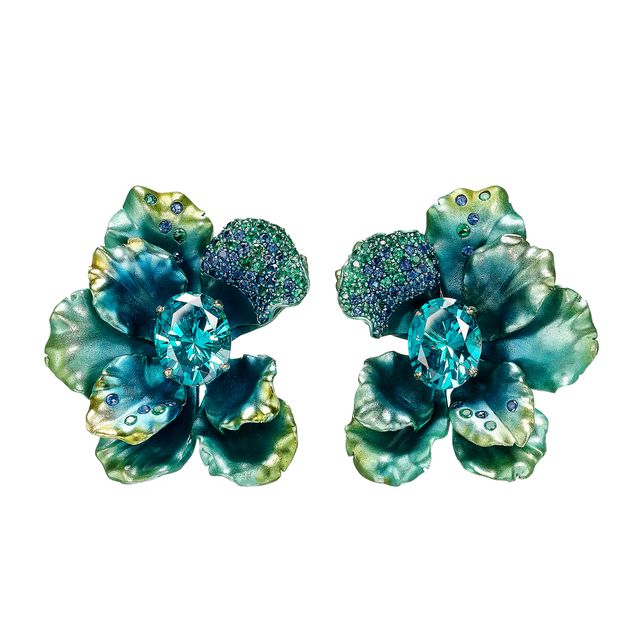 Aurora Poppy Earrings