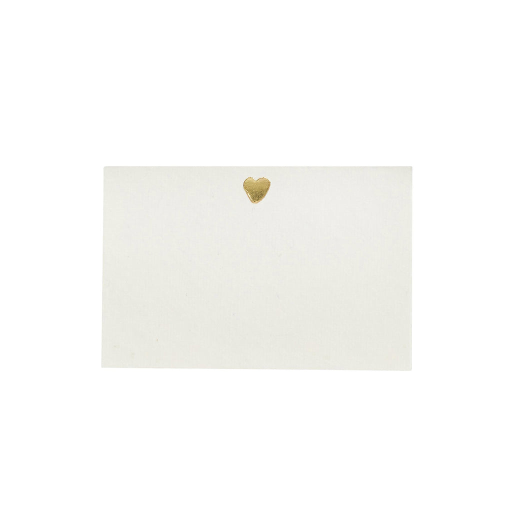 L'Amour Toujours Place Card, Set of 12 in Gold
