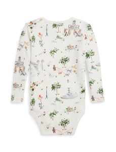 RL Baby x Riley Sheehey Saturday in The Park Cotton Onesie