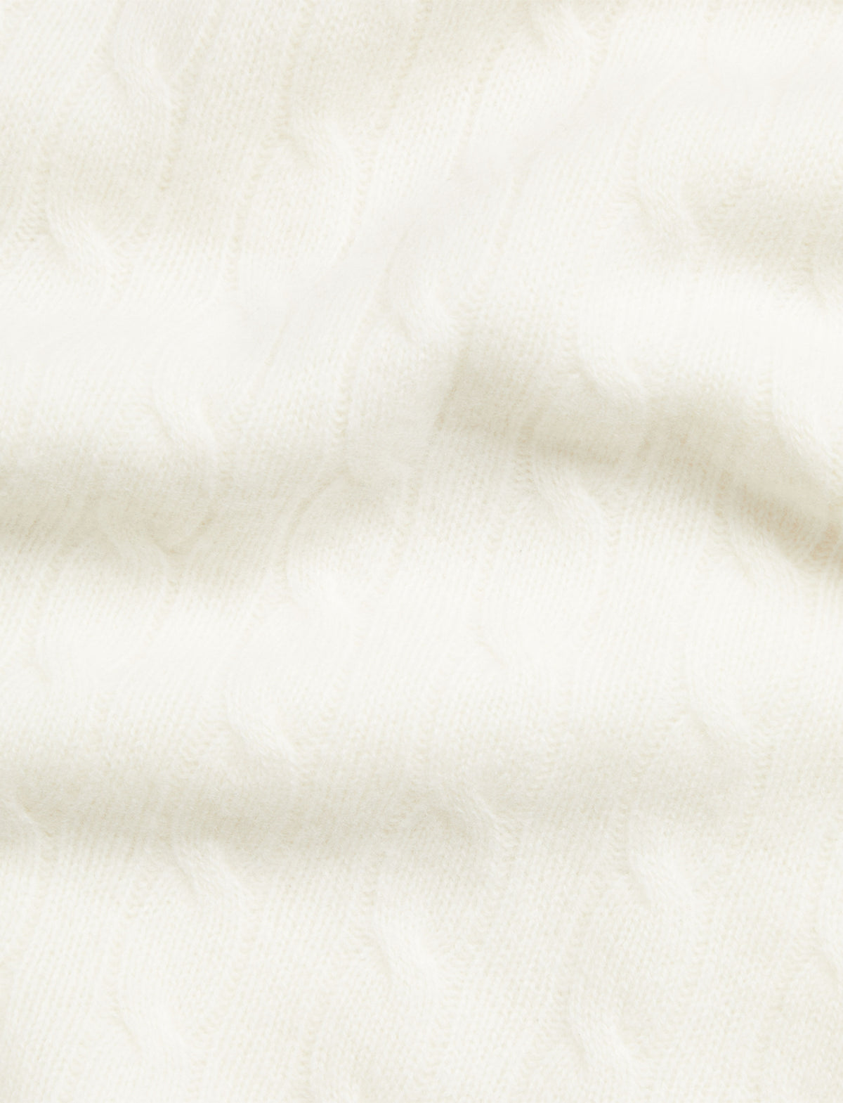 Cashmere Cable Knit Baby Blanket