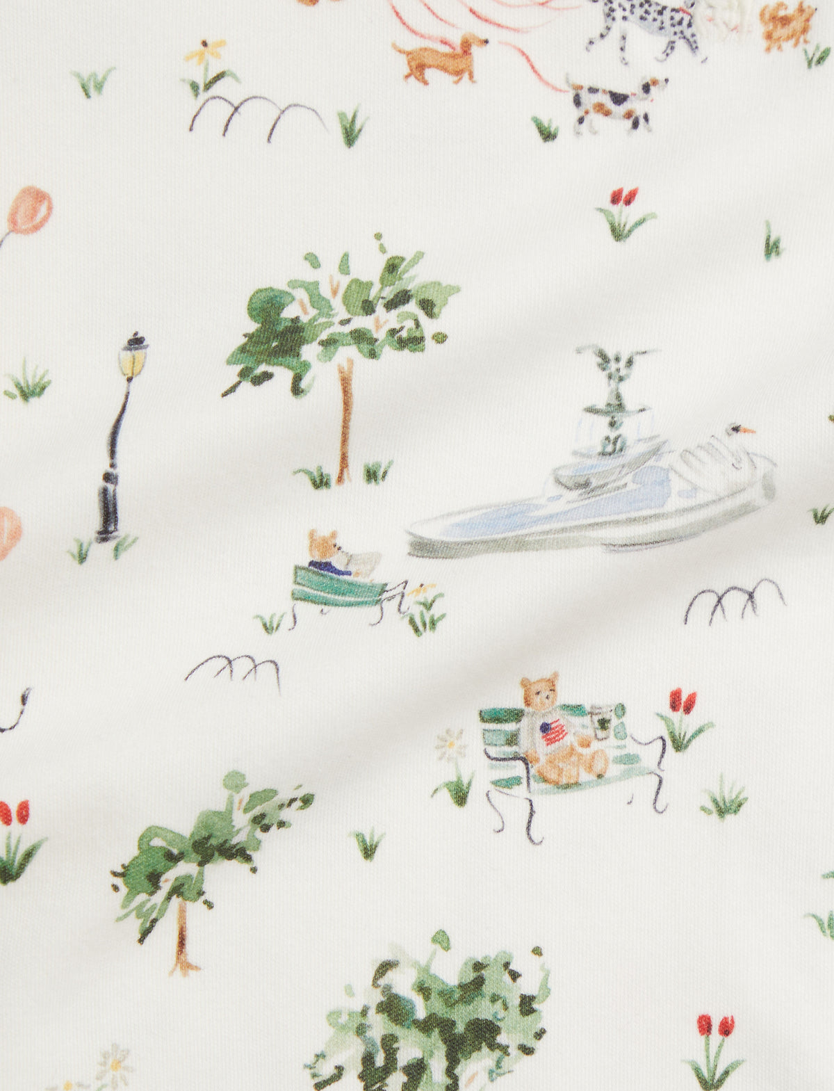 RL Baby x Riley Sheehey Saturday in The Park Cotton Onesie