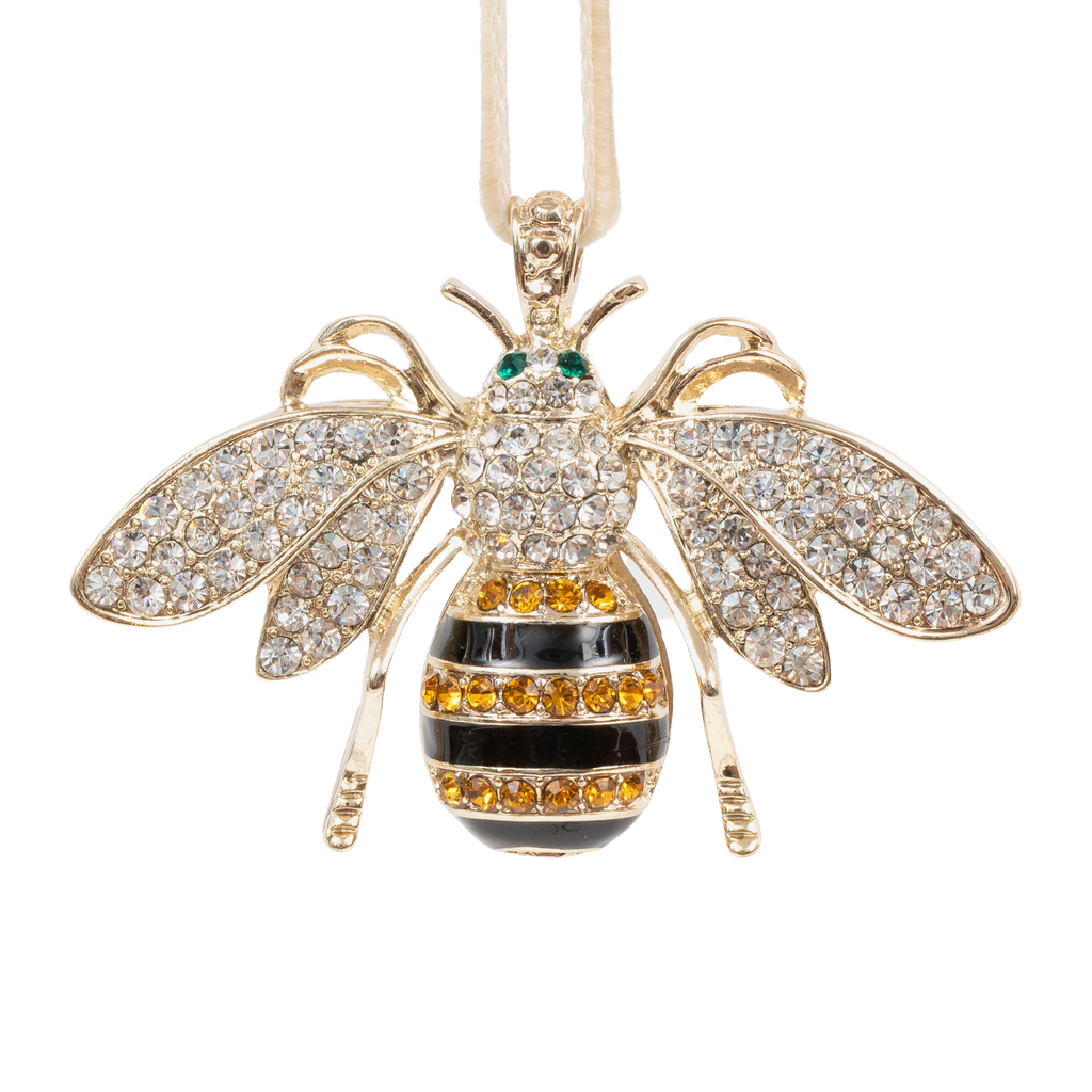 Stripey Bee Hanging Ornament