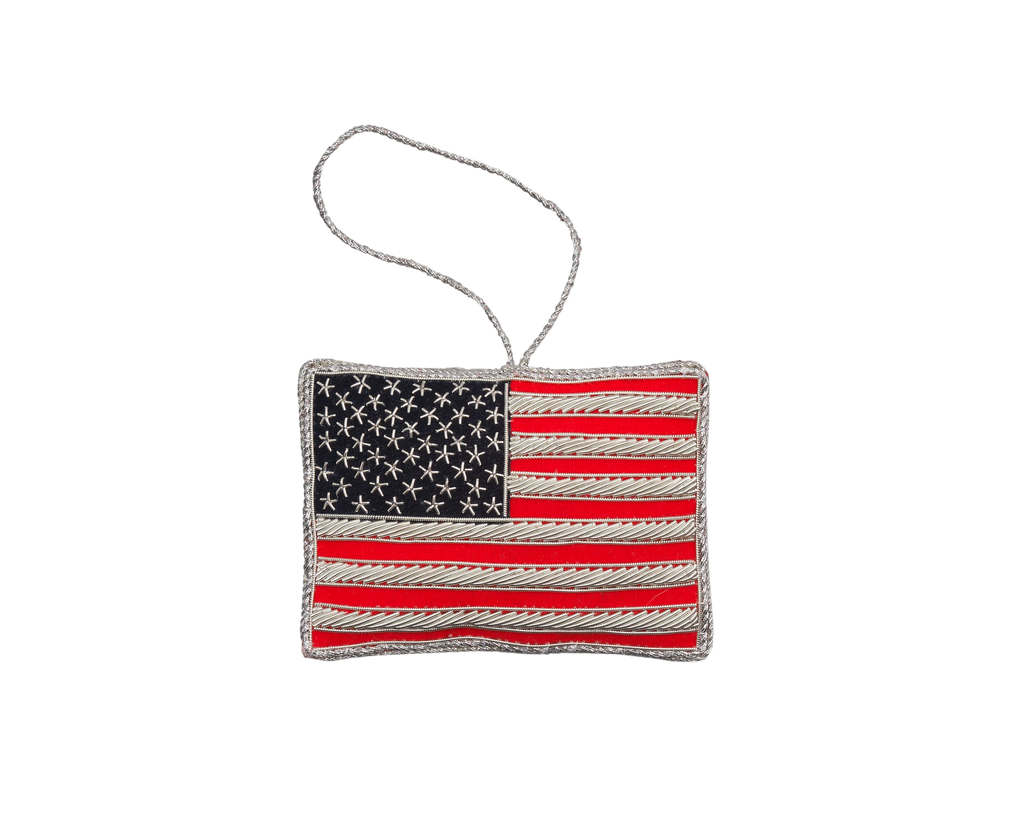 American Flag Ornament