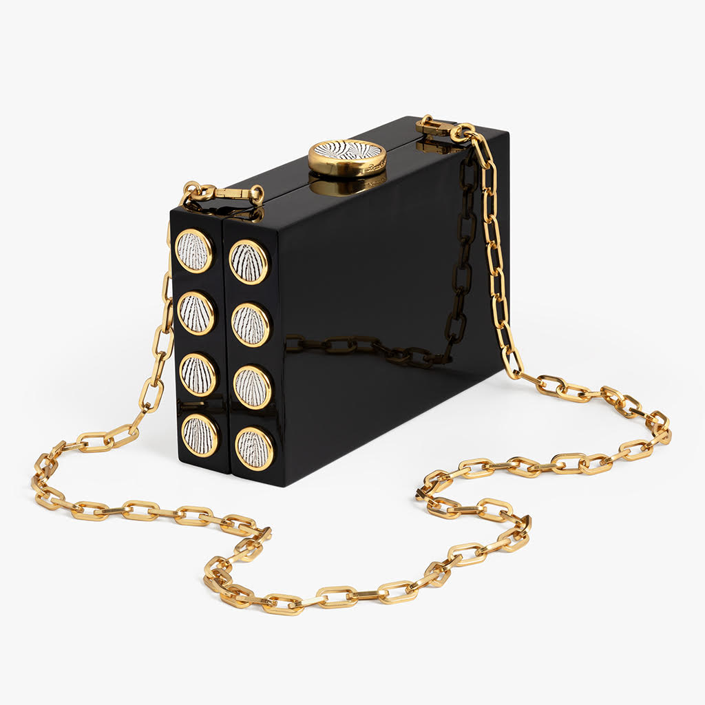 Basel Clutch in Black