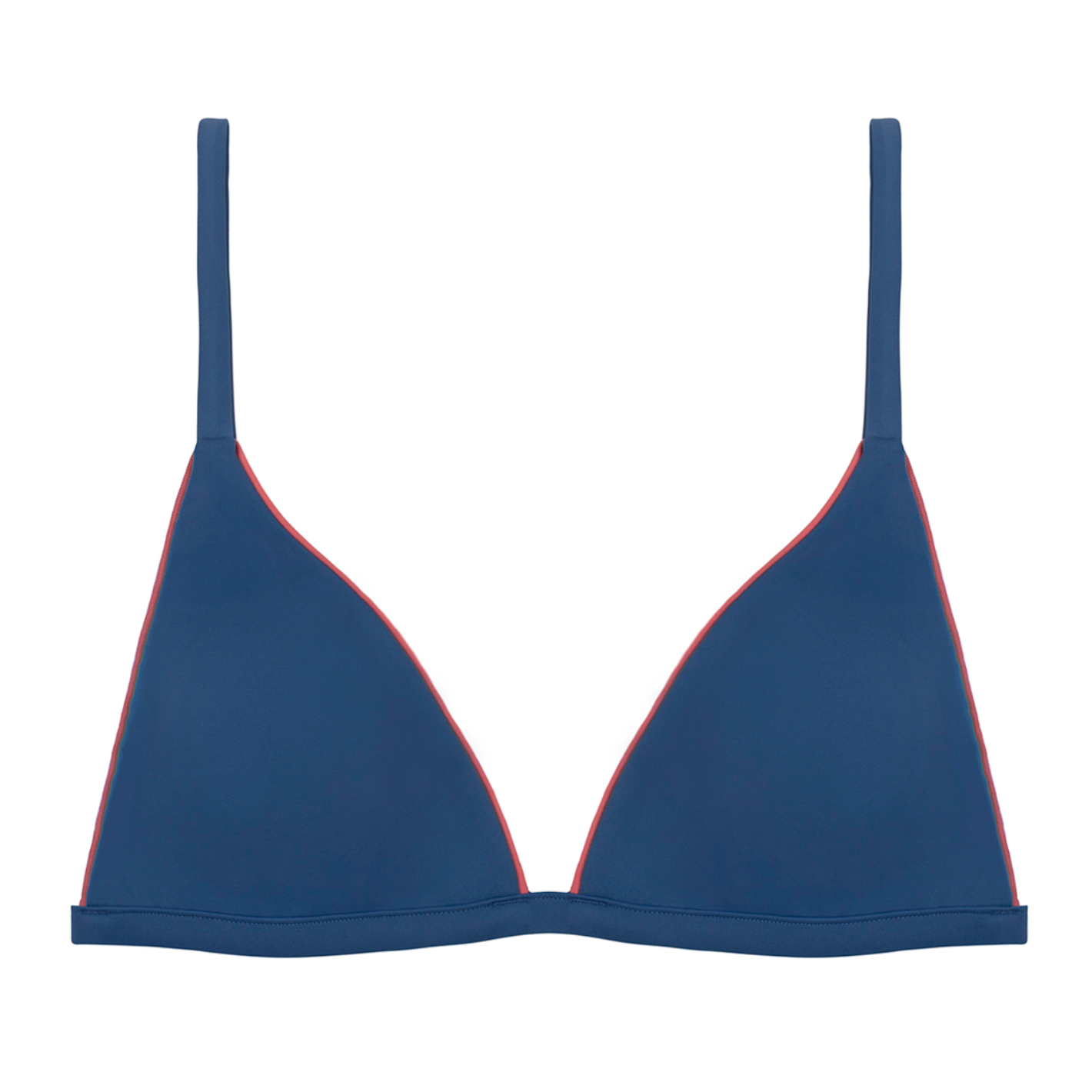 Women’s Newport Navy Triangle Bikini Top