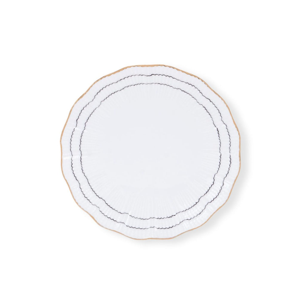 Coral Bread Plate