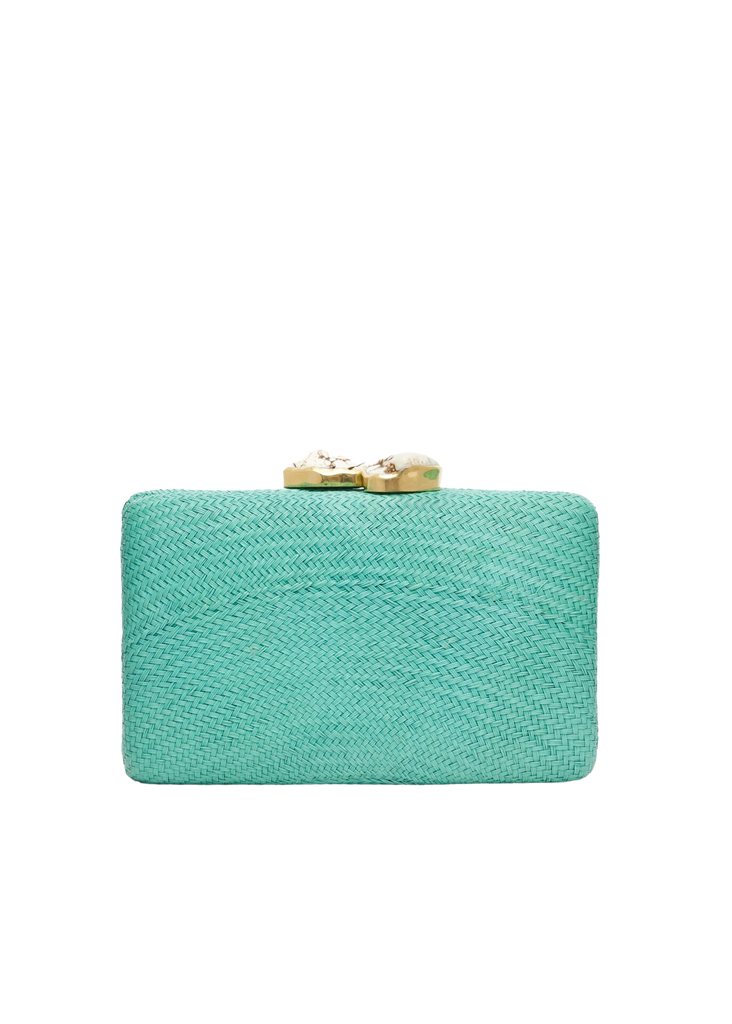 Jen Clutch with White Stone