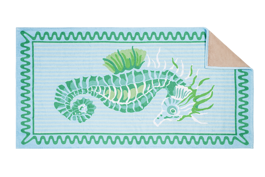 Seahorse Beach Towel