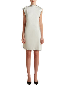 Cady Mini Sheath with Scalloped Edge - Marina Moscone