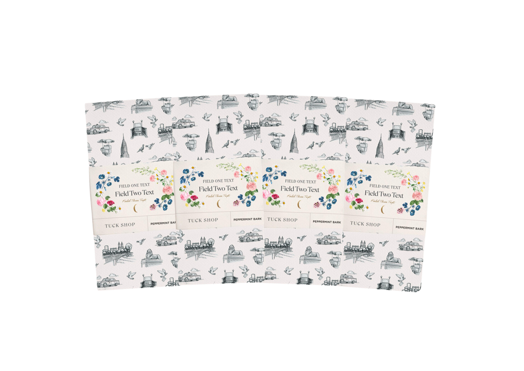 OTM Exclusive: Set of Personalized New York Peppermint Bark Bars