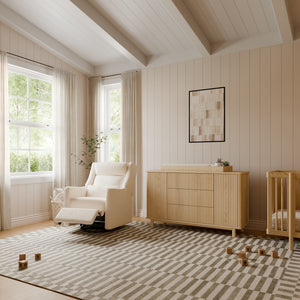 Kiwi Plus Power Recliner and Swivel Glider with Power Adjustable Headrest and USB Port in Performance Ivory Boucle