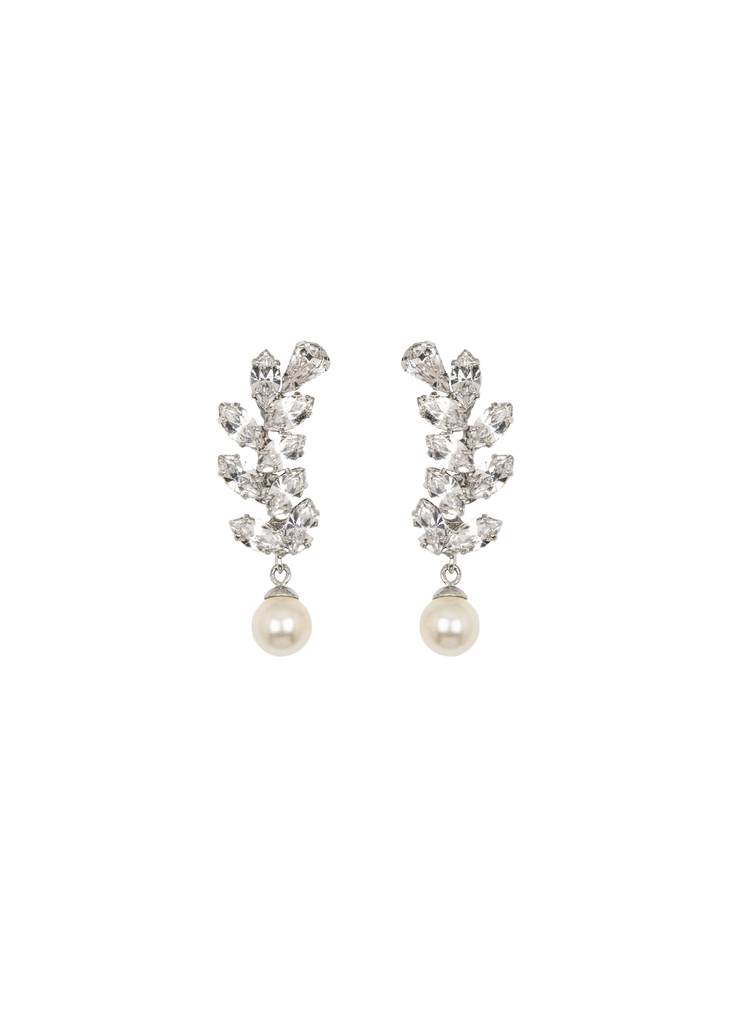 Verla Earrings in Crystal