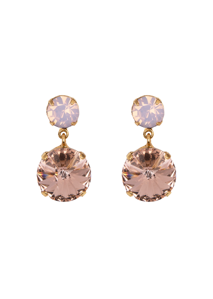 Lylah Earrings in Rose Opal