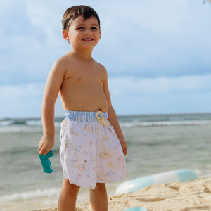Kyle Boy Swim Trunk in Seaside