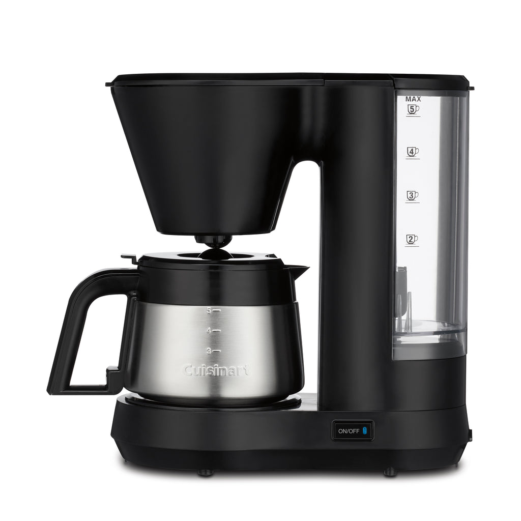 5-Cup Coffeemaker with Stainless Steel Carafe Coffeemaker