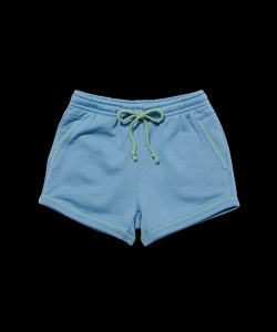 Bailey Short in Dusty Blue