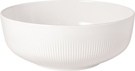Afina 10.25" Salad Bowl in White